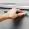 10X Kitchen Cupboard Draw Cabinet Unit Door Handle Brushed Stainless Steel