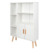 Modern Corner Bookshelf Cupboard Display Cabinet Bookcase Shelving Unit Home UK