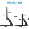 Universal Top TV Table Stand Leg Mount LED LCD Flat TV Screen 14-65" Bracket UK