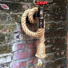 Industrial Rope Wall Pipe Lamp Retro Light Steampunk Vintage Wall Sconce Light