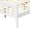 4ft6 Standard Double Bed Frame Solid Wood Pine with Slats Fit Mattress 190x135cm