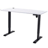 160 x 80 cm Electric Standing Desk Height Adjustable 4-speed Memory Function
