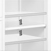 Bathroom Floor Cabinet Storage Unit 3 Tiers Freestanding Chest of Drawers White