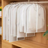 6 PACK SET CLEAR GARMENT DRESS SUIT CLOTHES COAT COVER PROTECTOR TRAVEL ZIP BAGS