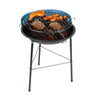 Portable Barbecue Compact Round Charcoal BBQ Grill Patio Garden Cooking Camping