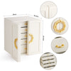 Mondeer Large Jewellery Box w/5 Drawers Cabinet Necklace Ring Bracelet Organizer