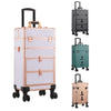 Rolling Cosmetic Case Makeup Train Lockable Case Trolley Beauty Storage Drawers