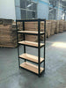 HEAVY DUTY 5 TIER METAL GARAGE SHELVING UNIT STORAGE RACKING SHELVES WAREHOUSE