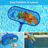 Heavy Deep Leaf Net Swimming Pool Rake Spas Skimmer Koi Pond Pools Fish Cleaning