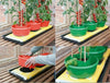 GARDEN PLANT TOMATOES TOMATO PLANTER BEAN GROW BAG WATERING POT TUB