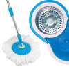 360 Spin Floor Mop & Bucket Set With 2 Mop Heads Floor Cleaner Cleaning Rotating