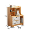 Bedside Tables NightStand Cabinet Storage with Lockable Drawers keys Bedroom