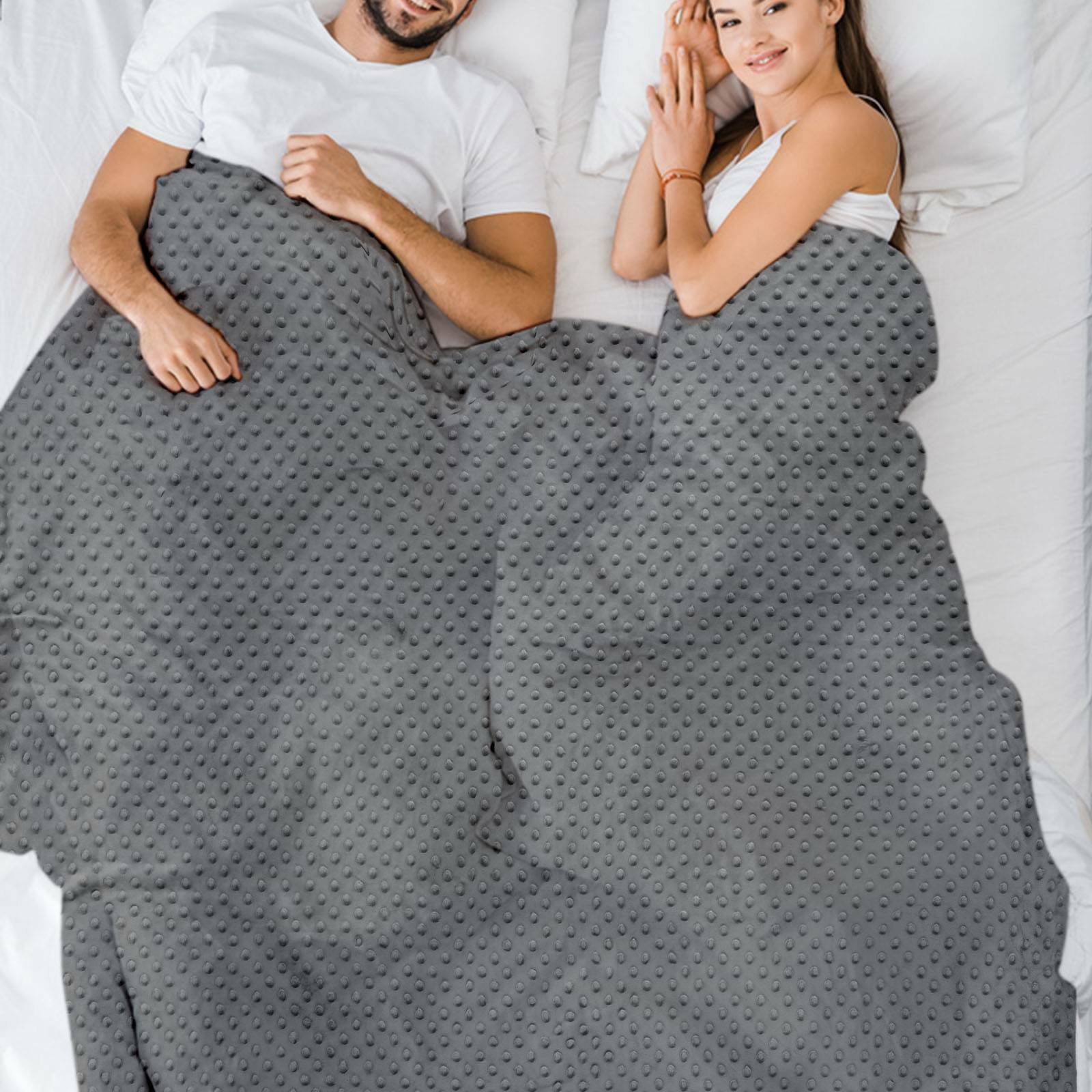 Super Soft Weighted Blanket Double Gravity Therapy Anxiety Sensory Sle