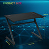 Ergonomic Gaming Desk PC Computer Table w/ Cup Holder Headphone Hook Home Office