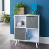3 Drawers/4 Cubes Storage Units/ Bedside Storage Cabinet Home Decoration