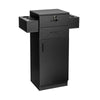 Beauty Salon Storage Cabinet Locking Beauty Styling Equipment Station 2 Drawers