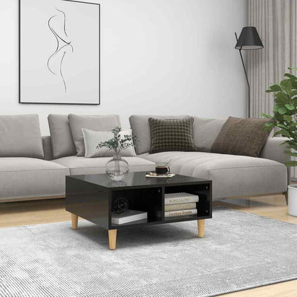 Modern Coffee Table Couch Side Centre Table Glossy Home Decor For Living Room