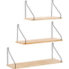 Floating Wall Mounted Shelves Hanging Display Storage Shelf Home DIY Decoration