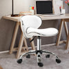 Office Chair Beauty Salon Rolling Technician Stool Chair Low Back White