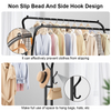 Heavy Duty Double Clothes Rail Hanging Rack Garment Display Stand Storage Shelf