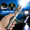 High Powered LED Tactical Torch Ultra Bright 990000lm Flashlight Rechargeable T6
