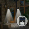 4X 40LED Solar Sensor Flood Lights Wall Outdoor Garden Path Fence Lamp Security