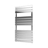 Bathroom Towel Rail Radiator Designer Flat Panel Chrome Heated Warmer Rad