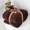 Teddy Bear Top Fleece Cuddly Throw Soft Warm Large Sofa Bed Blanket King Double