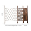 Expanding Portable Wooden Dog Fence Screen Puppy Pet Freestanding Trellis Gate