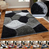 Non Slip Shimmer Sparkle Shaggy Rug Thick Pile Living Room Kitchen Lounge Carpet