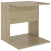 Side Table Coffee Chipboard Living Room Easy Assemble Square Clean Compartments
