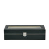 MENS 6 10 12 GRIDS PU LEATHER WATCH DISPLAY CASE COLLECTION STORAGE HOLDER BOX