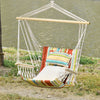 Outsunny Hanging Hammock Swing Chair Safe Wide Seat Indoor Outdoor