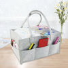 Felt Baby Diaper Caddy Nursery Storage Wipes Bag Nappy Organizer Container UK