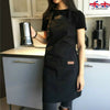 Women canvas Apron with Pockets Butcher Craft Baking Chefs Kitchen Cooking BBQ