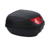 Universal 56L 2 Helmets Motorcycle Top Box Rear Luggage Storage Back Case New