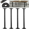 4X Pipe Table Legs Industrial -3/4" Furniture Legs Coffee Table Legs Stand DIY