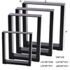 2pcs Box Shape Furniture Legs Industrial Robust Metal Iron Frame For Table Bench