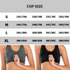 Ladies Zip Front Fastening Sports Bra Medium to High Impact Non Wired Comfort
