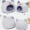 Cat Small Dog House Bed Kitten Pet Igloo Box Cave Puppy Sleeping Cozy Hut Kennel