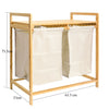 Large Laundry Basket Washing Clothes Storage Bathroom Hamper Bin Sorter Bamboo