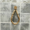 Vintage Weave Hanging Rope Jute Toilet Paper Towel Holder Toilet Roll Holder