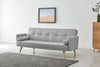 Modern Sofa bed Brand New Fabric 3 Seater Padded Sofabed Suite With 2 Cushions