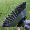 6" Trimmer Head Grass Strimmer Steel Wire Wheel Mower Weed Brush Cutter Outdoor
