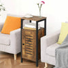 HOOBRO Standing Cabinet Storage Cabinet Accent Cupboard Side Cabinet Bedroom