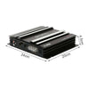 2Channel 3800W Car Audio Power Amplifier Bass Box Amplifier Under Seat Subwoofer