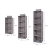 3/4/5 Tier DRAWER SHELVES HANGING WARDROBE SHOE GARMENT ORGANISER STORAGE CLOTHE