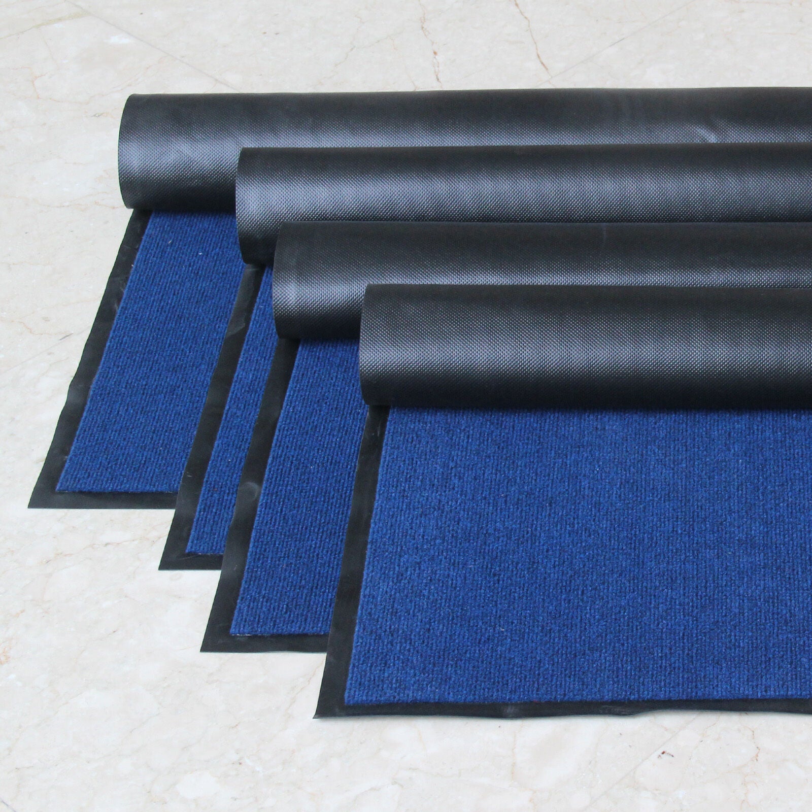 Multiple size Non Slip Rubber Door Mats Indoor Outdoor Washable Heavy Duty Rug