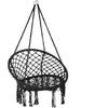 Hammock Swing Chair Hanging Rope Seat Net Chair Garden Macrame Swing UK STOCK