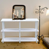 3 Tier Metal Wood Shelf Storage Shelving Unit Bookcase Corner Rack Display Stand